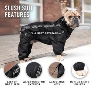 Canada Pooch Rain Snow Slush Suit Bodysuit